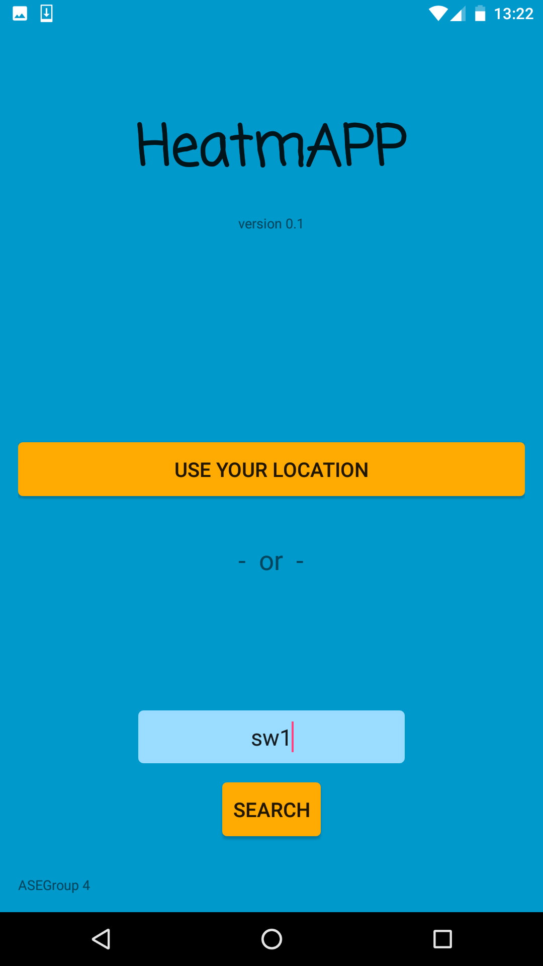 Heatmap title